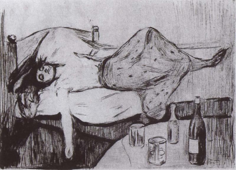 Edvard Munch After the day China oil painting art